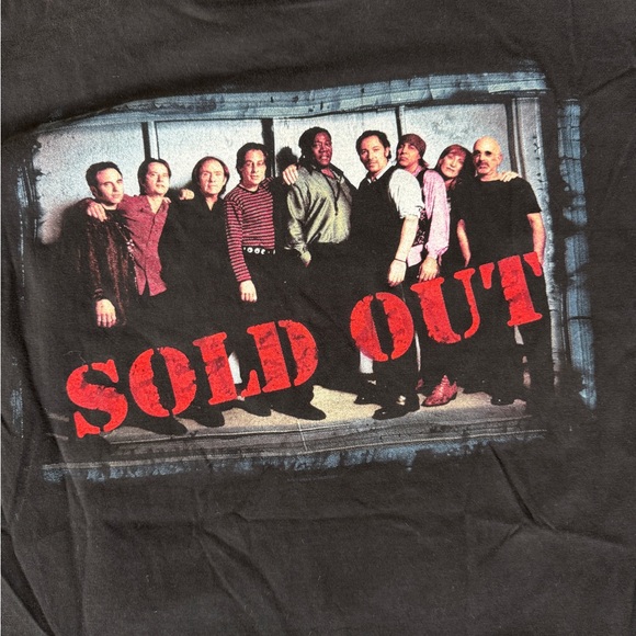 Bruce Springsteen Vintage T Shirt Men's L NYC MSG 2000 Sold Out - Picture 5 of 5